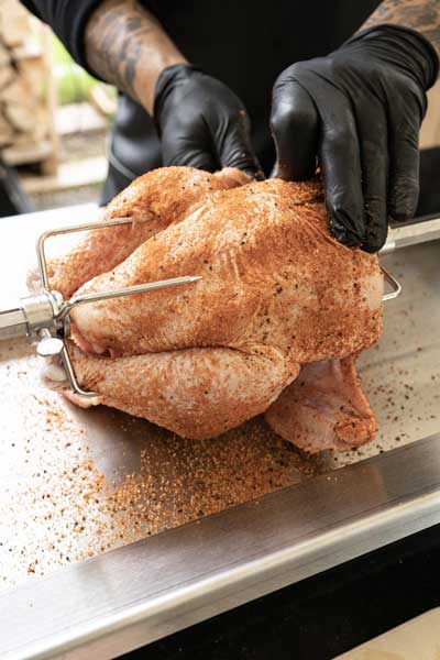 Merklinger Rotisserie Komplettset