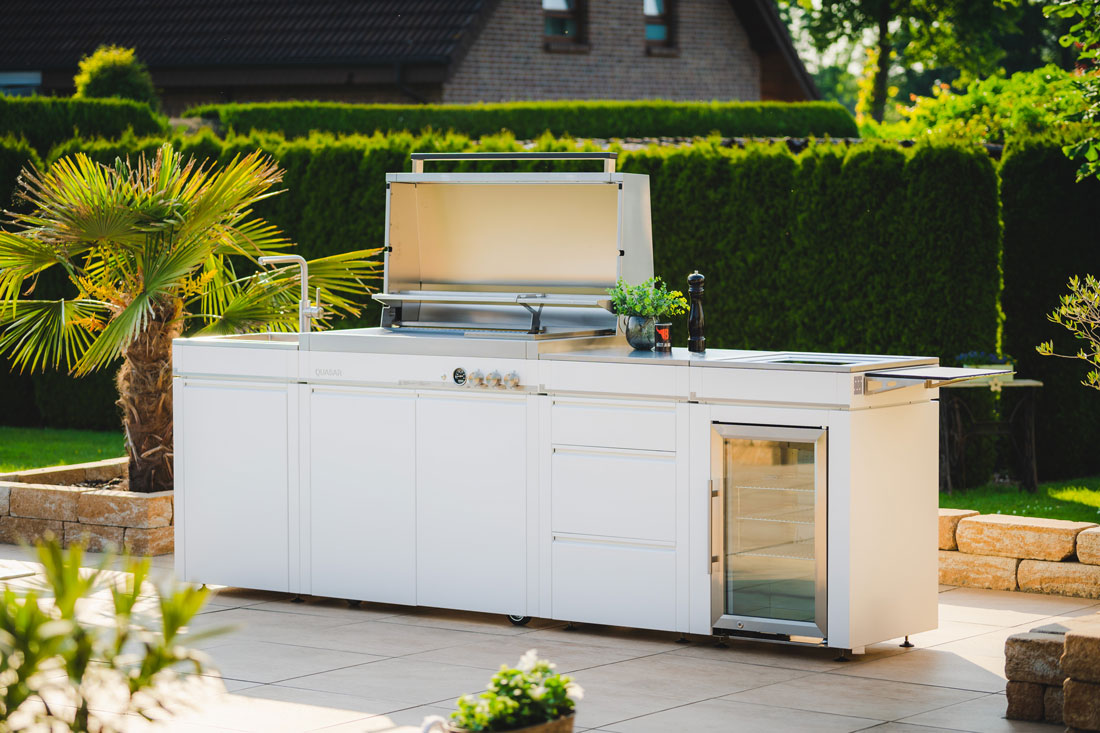 Outdoor Küche – weiß 1