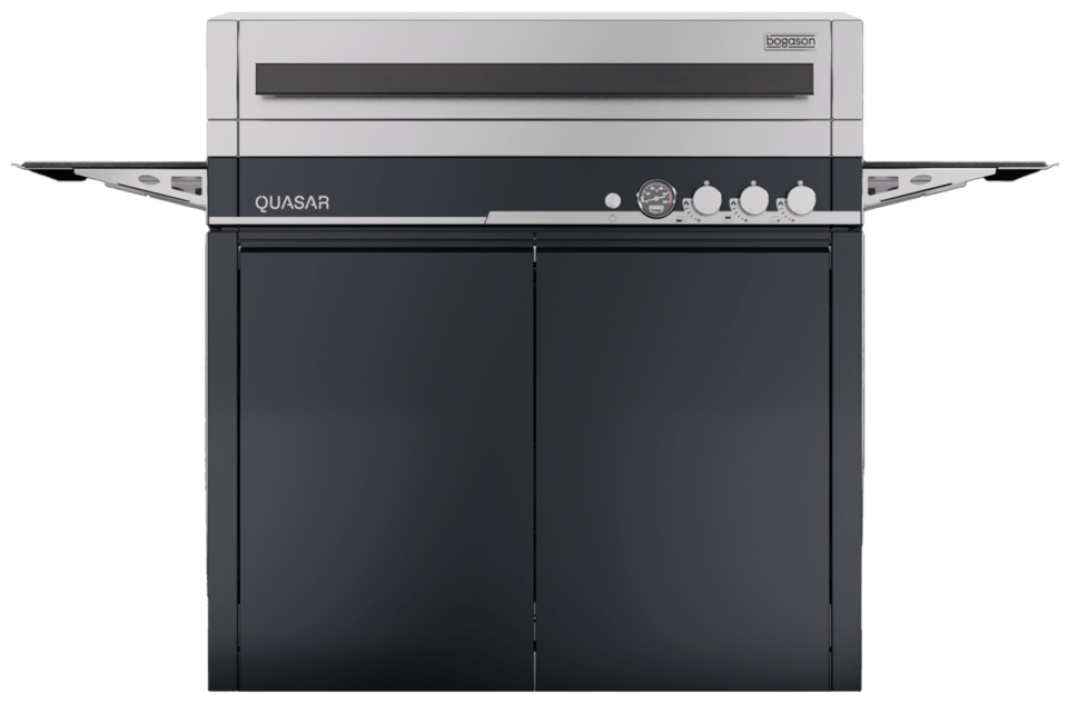 Quasar Gasgrill schwarzgrau