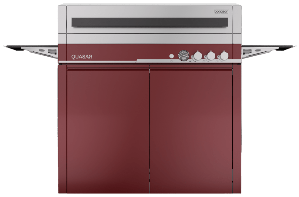 Quasar Gasgrill Weinrot