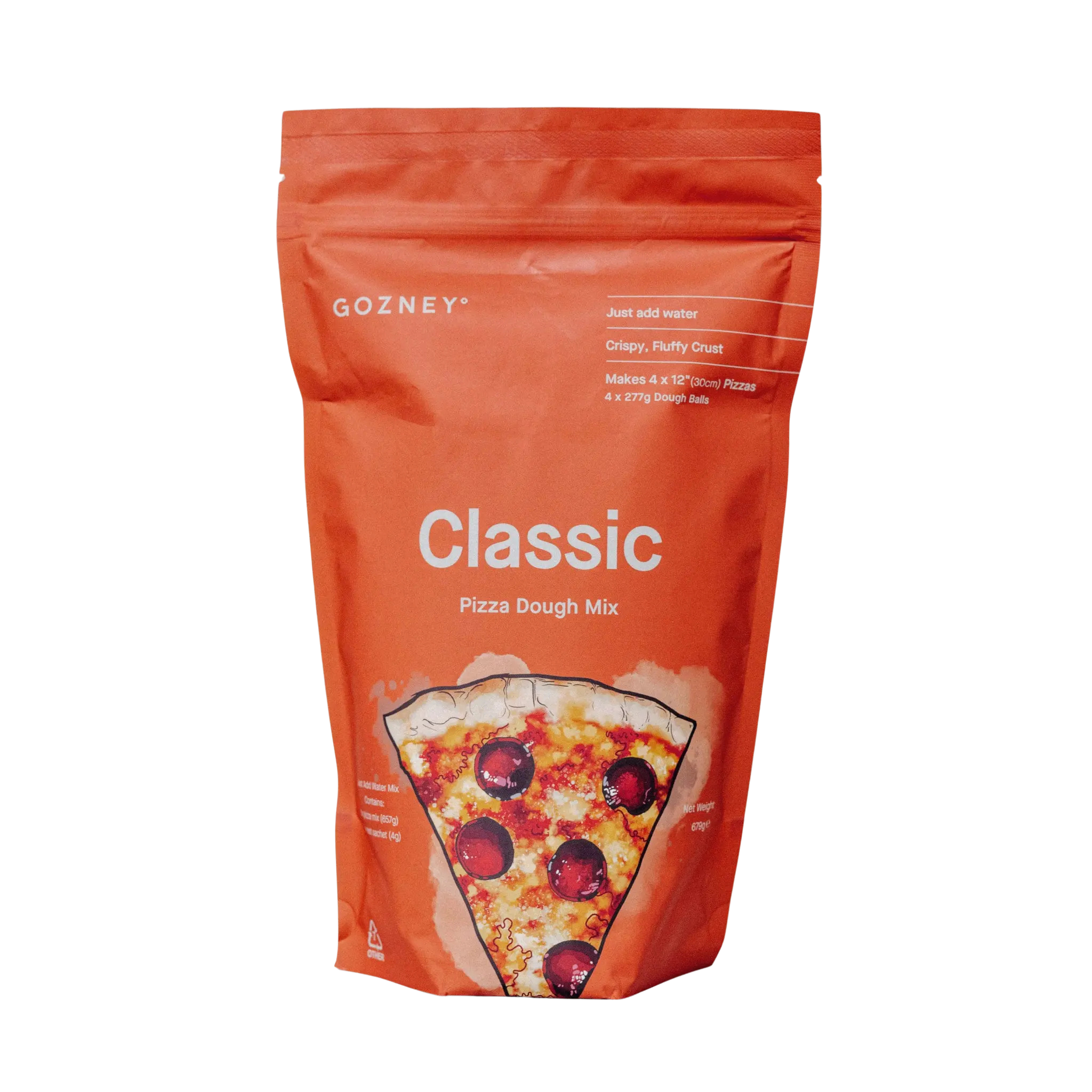 Gozney° Klassische Pizza Teigmischung mit Sauerteig