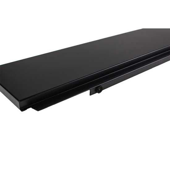 MERKLINGER Sockelblende glatt | Abschluss für Outdoor-Küchen-Module MERKLINGER Outdoor-Küche Sockelblende in Schwarz – glatte Abdeckung für den Modul-Sockel.