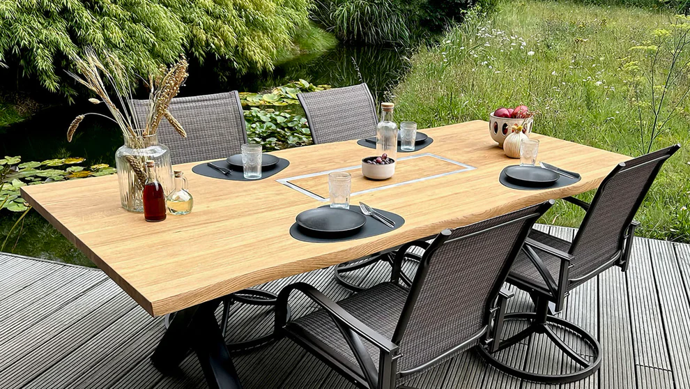 Mesa Dos Grilltisch Eiche
