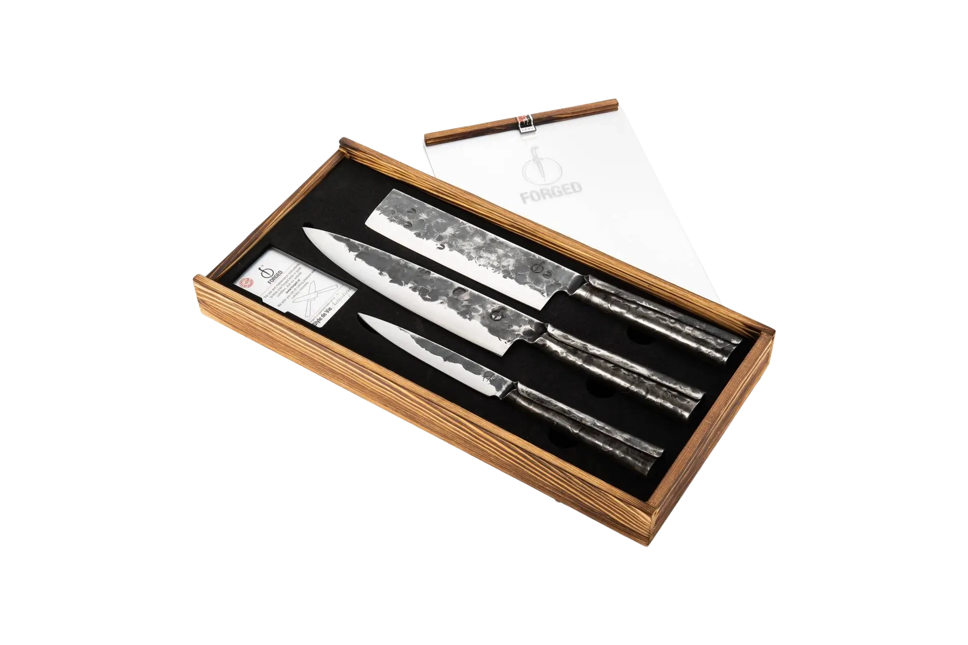 Forged 3teiliges Messer Set der Kollektion Brute