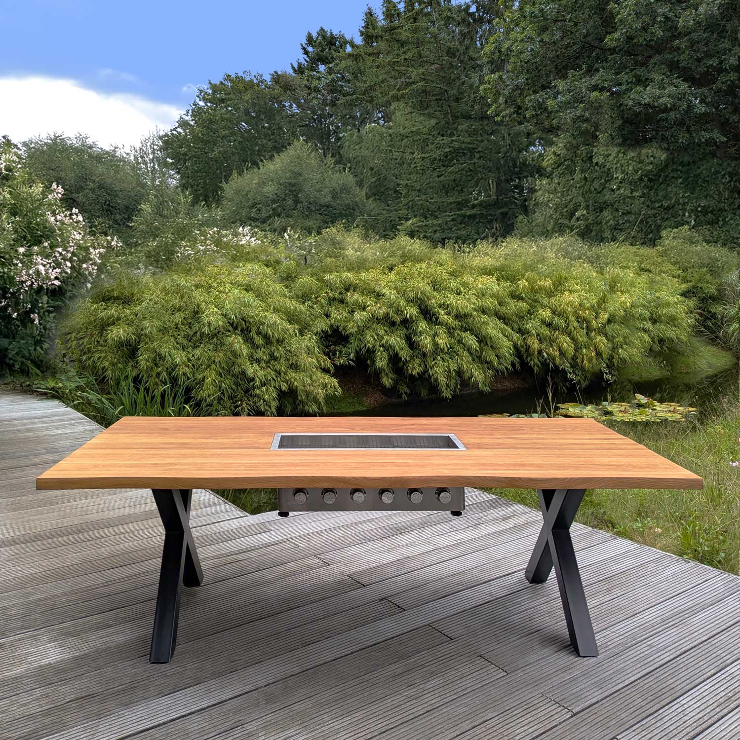Mesa Dos Grilltisch Eiche